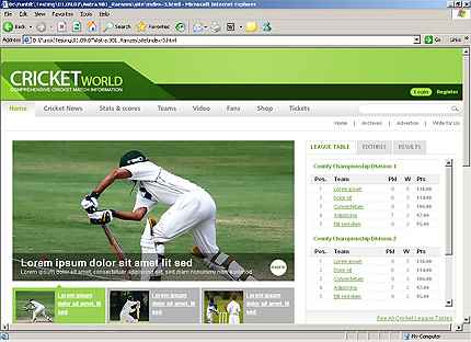 Website Template #25946