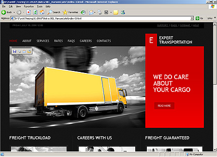 Website Template #25952