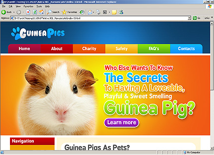 Website Template #25953
