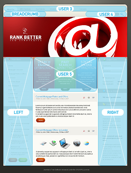 Website Template #25955