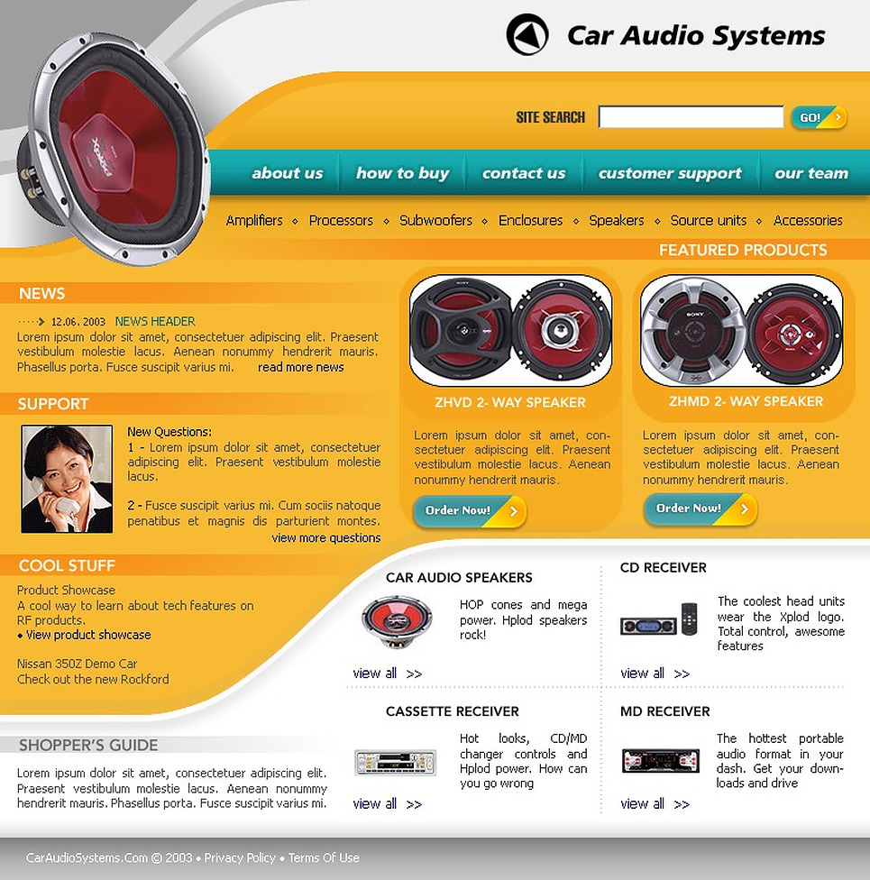 Speaker Website Templates