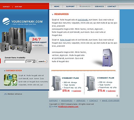 Website Template #2677