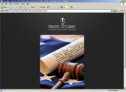 Website Template #26001