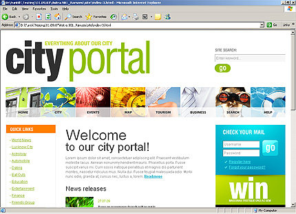Website Template #26004