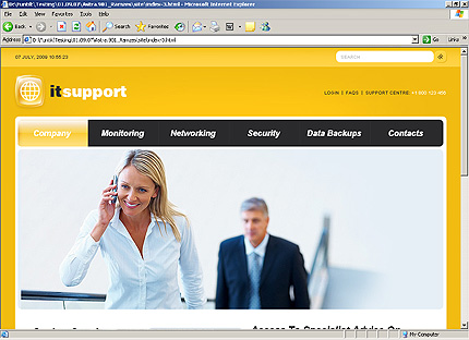 Website Template #26009