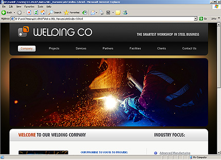 Website Template #26014
