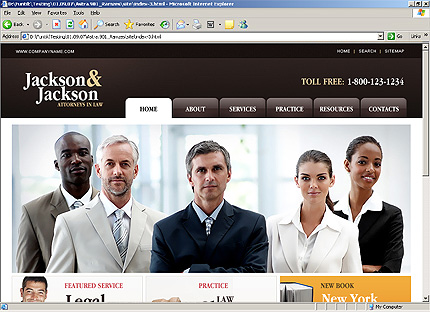 Website Template #26015