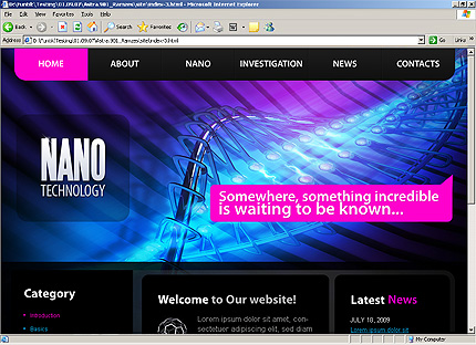 Website Template #26018