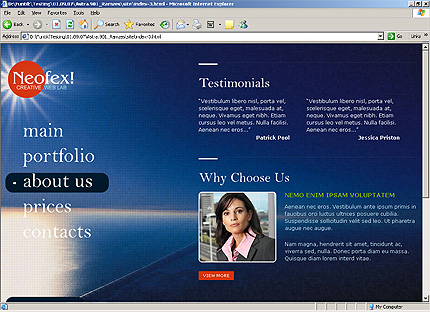 Website Template #26044