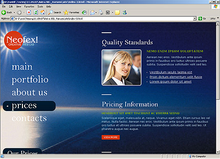 Website Template #26044