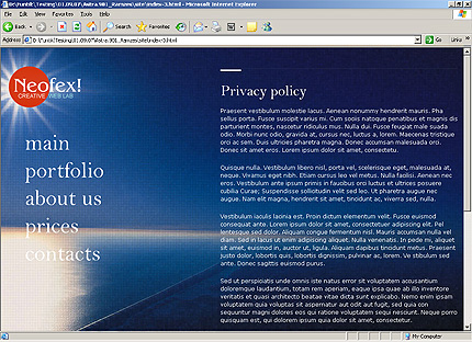 Website Template #26044