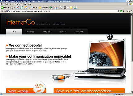 Website Template #26048