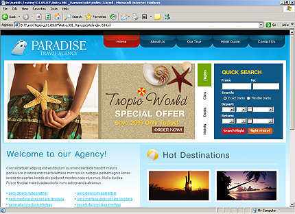 Website Template #26052