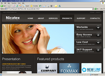 Website Template #26053