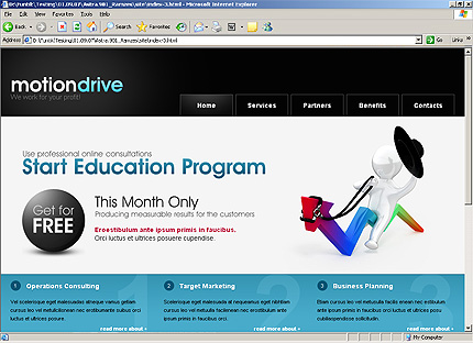 Website Template #26056