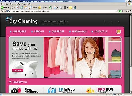 Website Template #26061