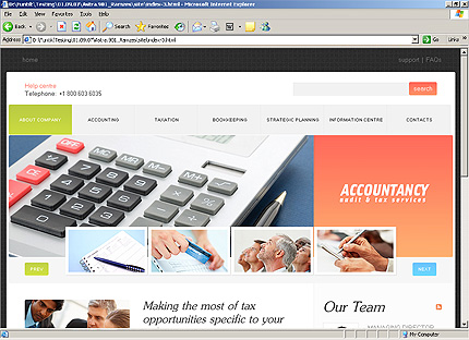 Website Template #26063