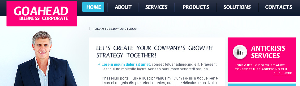 Website Template #26065