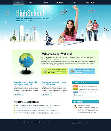 Free School Templates