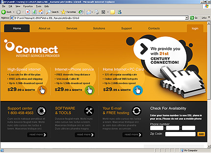 Website Template #26075