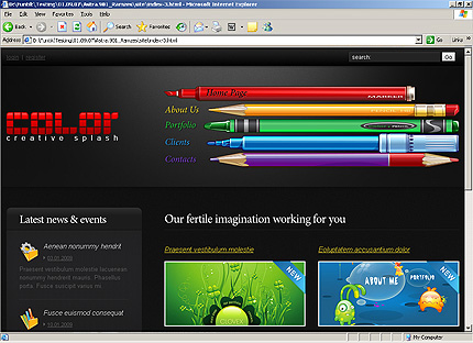 Website Template #26081