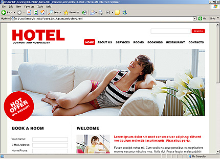 Website Template #26096