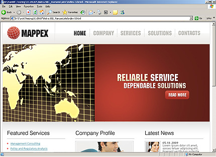 Website Template #26097