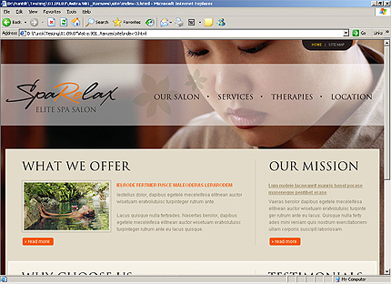 Website Template #26107