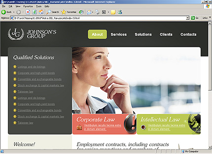 Website Template #26110