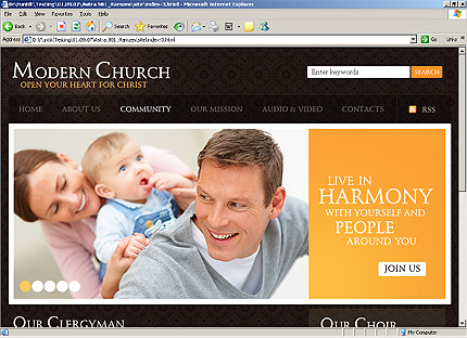 Website Template #26111