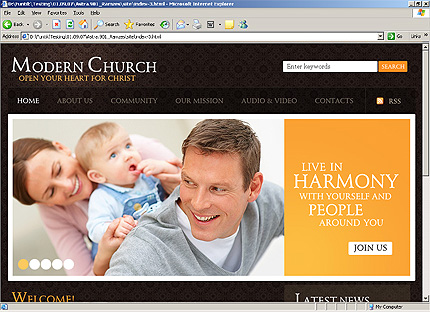 Website Template #26111
