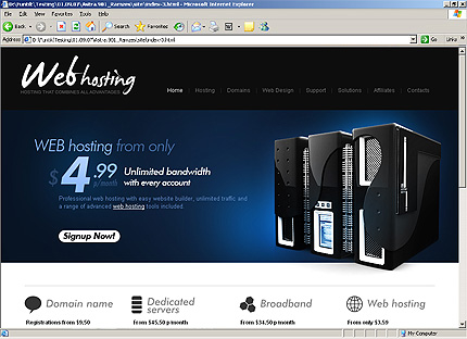 Website Template #26115