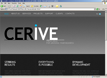 Website Template #26117