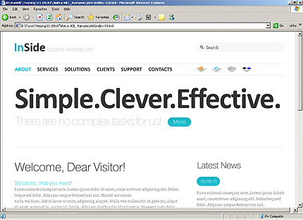 Website Template #26118