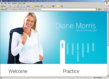 Website Template #26120