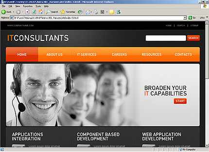 Website Template #26130