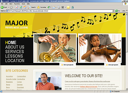 Website Template #26131