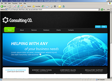 Website Template #26132