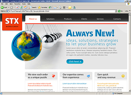 Website Template #26147