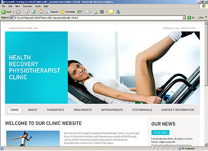 Website Template #26152