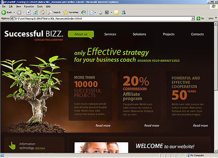 Website Template #26157