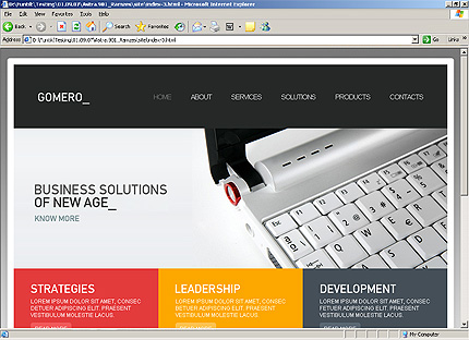 Website Template #26158