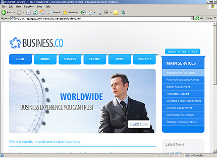 Website Template #26165