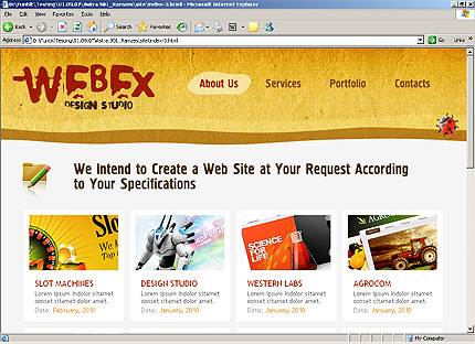 Website Template #26176