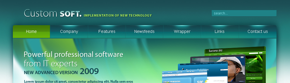 Website Template #26189