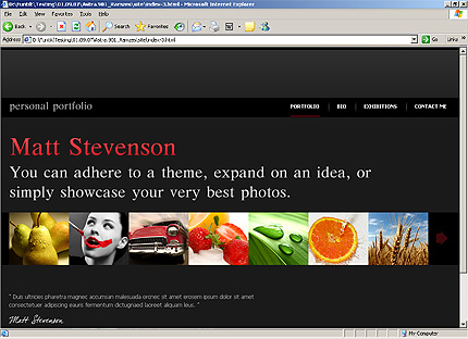 Website Template #26235
