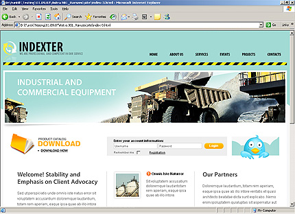 Website Template #26238
