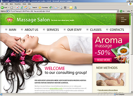 Website Template #26239