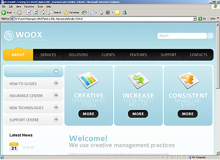 Website Template #26241