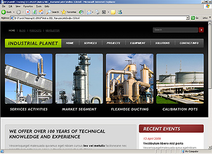 Website Template #26244